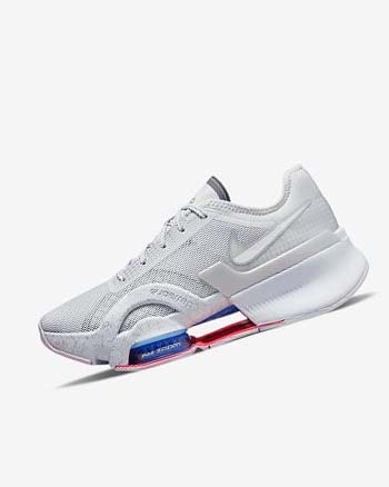 Nike Air Zoom SuperRep 3 Plateadas Grises Azules Metal Plateados | MX 5283